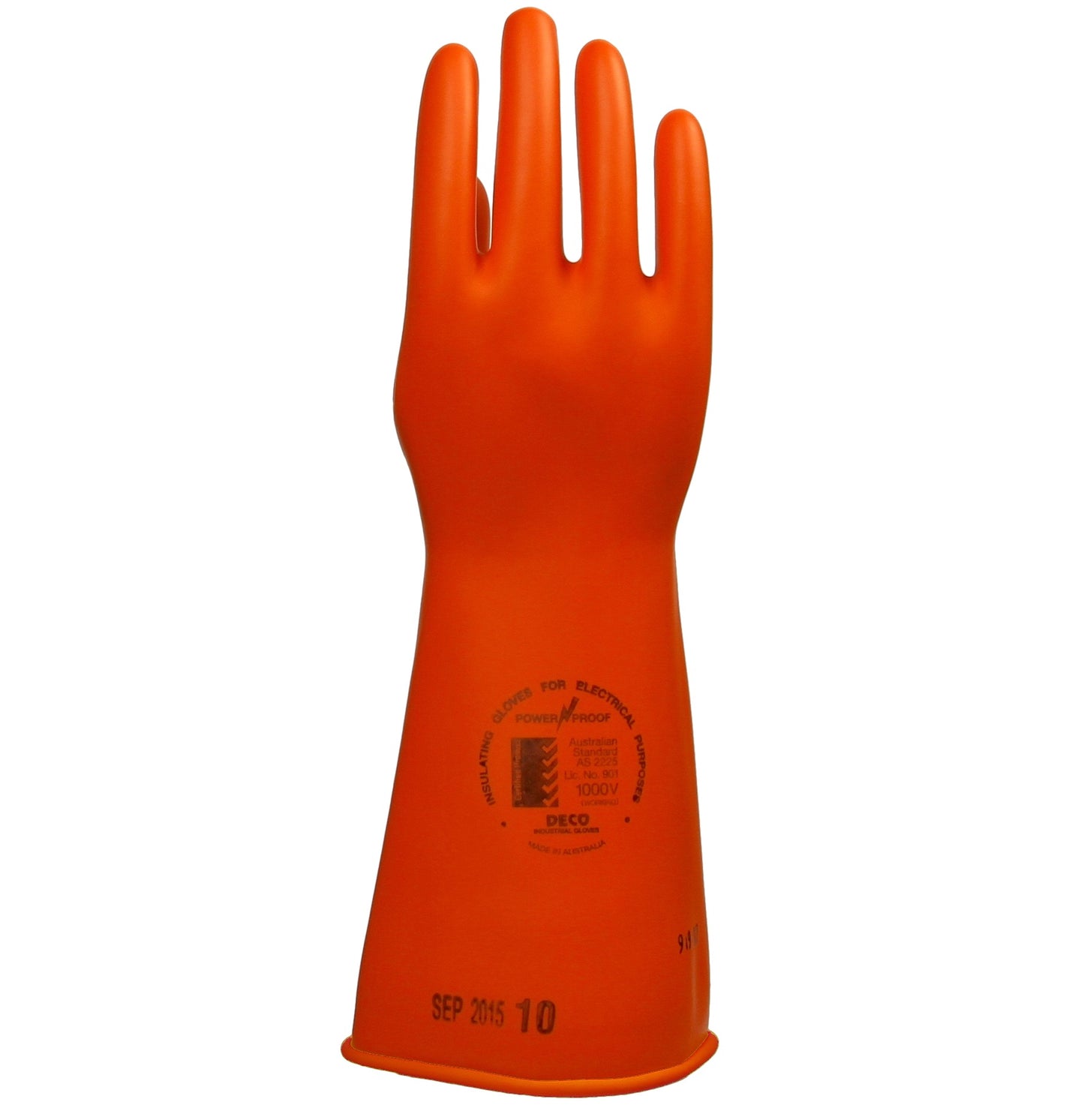 DECO 1000 VOLT TESTED ELECTRICAL GLOVES 360MM IEC 60903