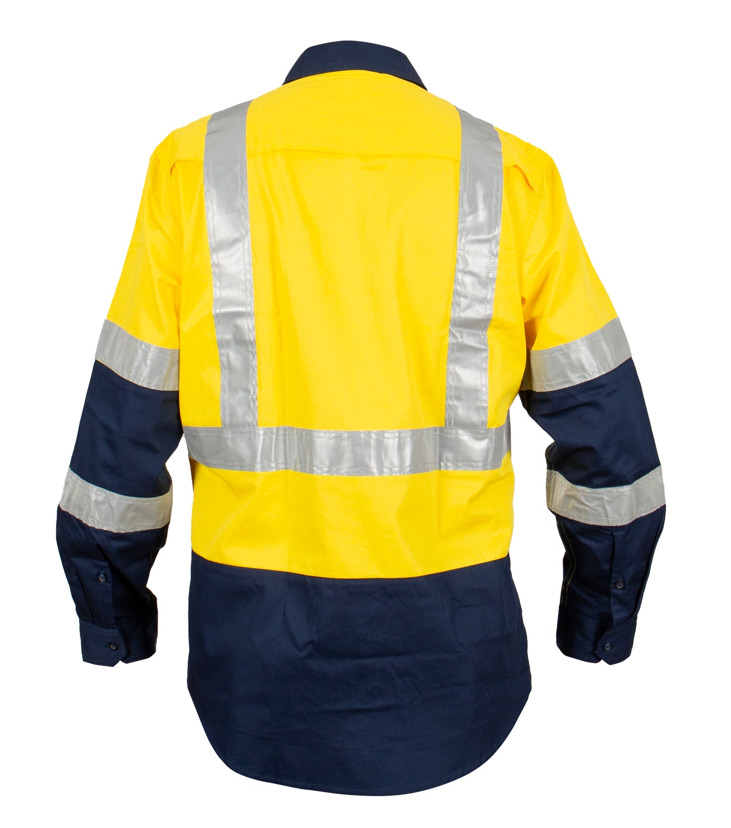 ATLAS 07399 L/SL REFLECTIVE HI VIS LT WEIGHT COTTON SHIRT