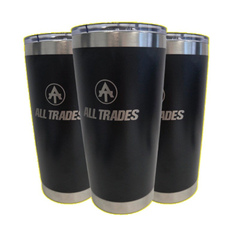 ALL TRADES 20oz 591mL TUMBLER - FREE with orders over $500