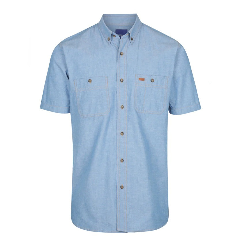GLOWEAVE 5045S S/SL CHAMBRAY SHIRT