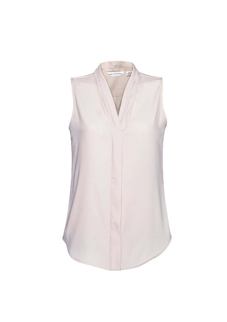 BIZ COLLECTION S627LN LADIES SLEEVELESS MADISON SHIRT
