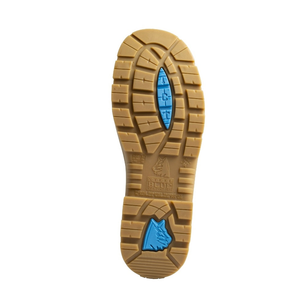 STEEL BLUE 312658 PARKES ZIP SCUFF CAP SAFETY BOOTS
