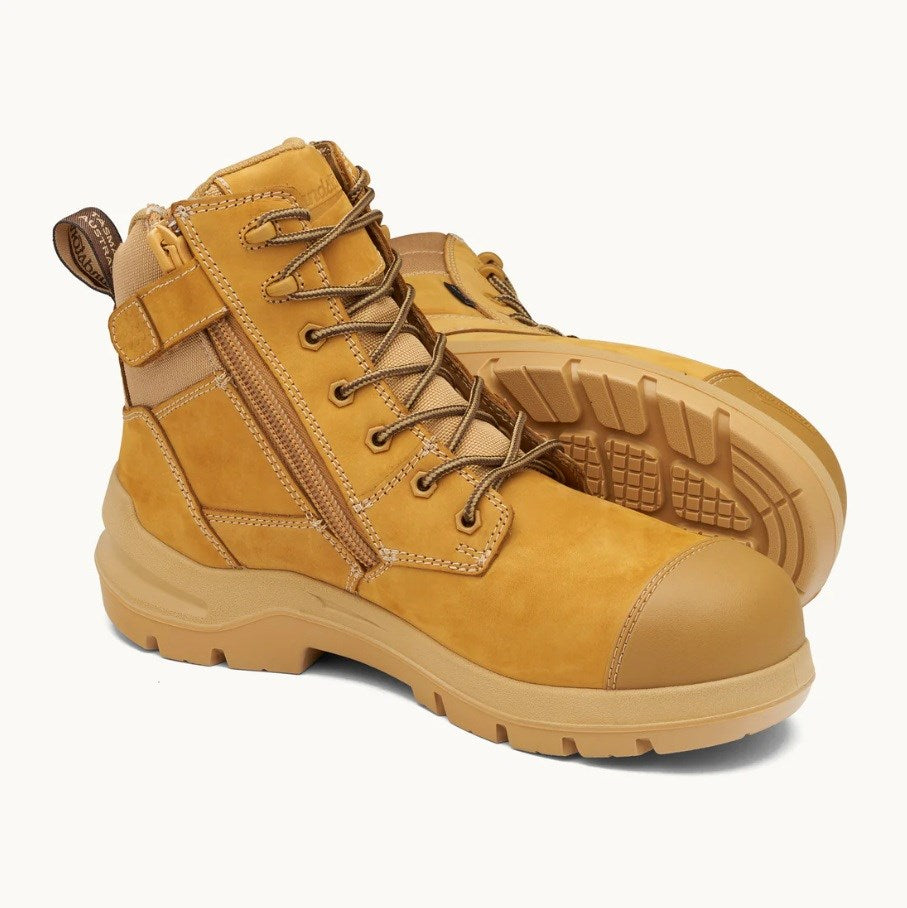 BLUNDSTONE 7560 DURAFIT 6" ZIP SIDE SAFETY BOOT