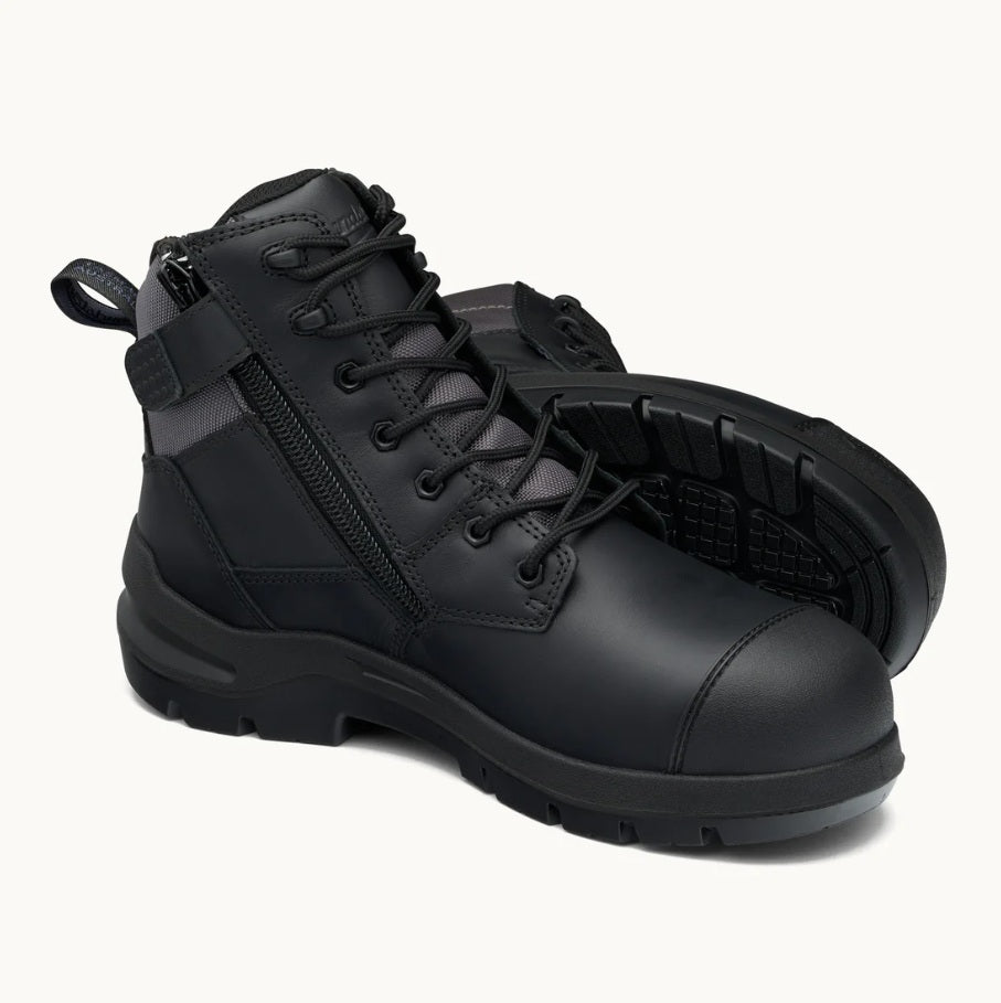BLUNDSTONE 7561 DURAFIT 6" ZIP SIDE SAFETY BOOT