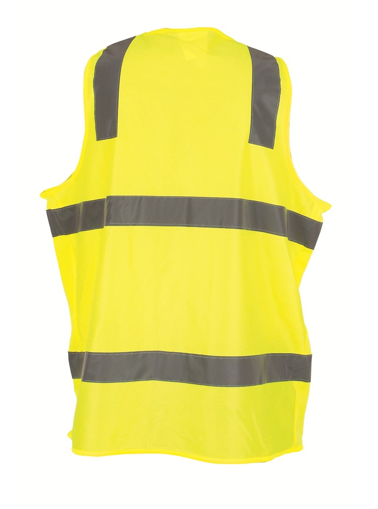 ATLAS AW7002 HI VIS REFLECTIVE VEST WITH ID & PEN POCKET