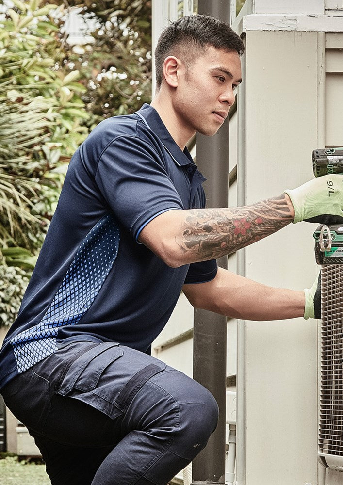 SYZMIK ZH165 MENS SPARK S/SL POLO