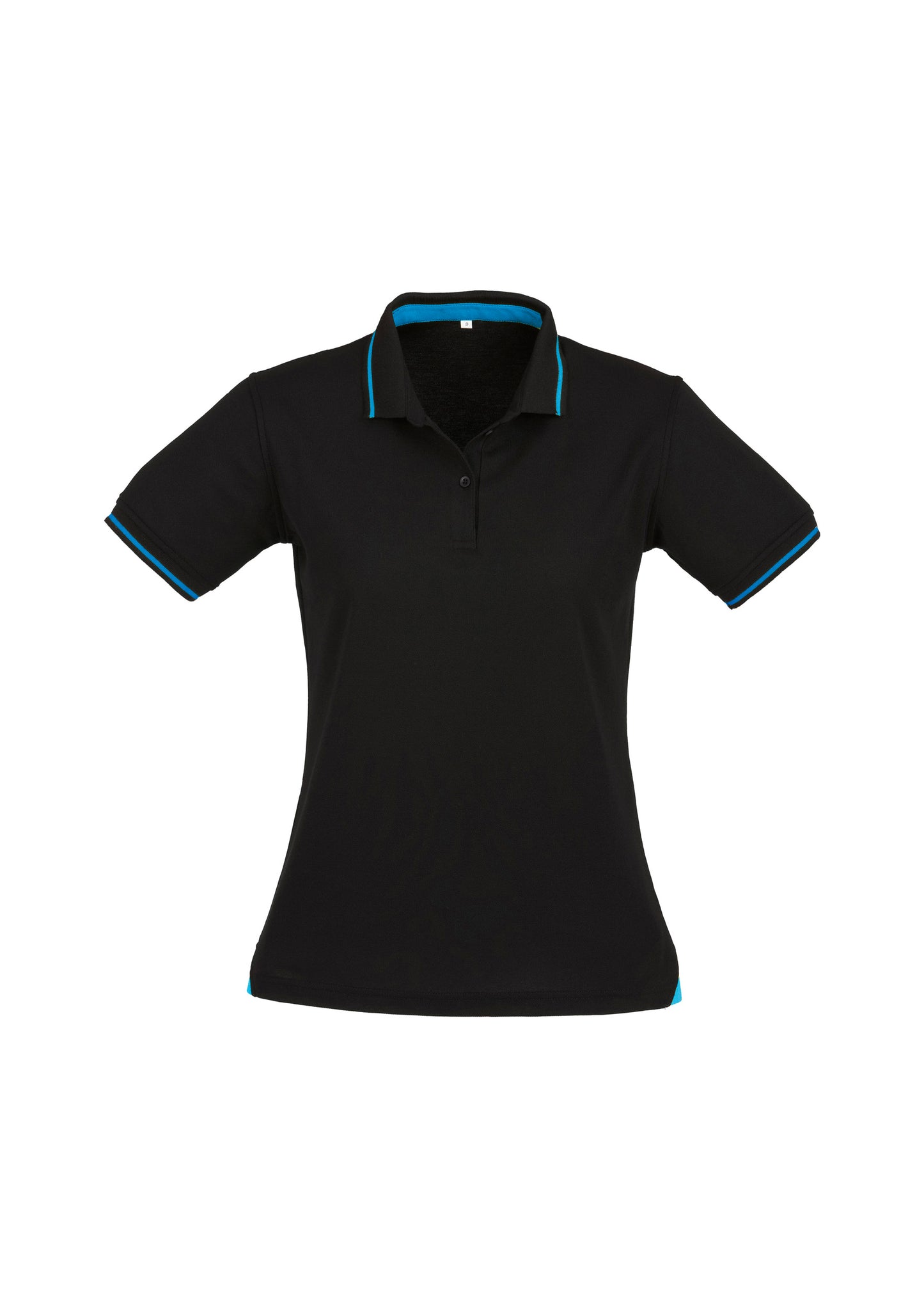 BIZ COLLECTION P226LS LADIES S/SL JET COTON BACKED POLO