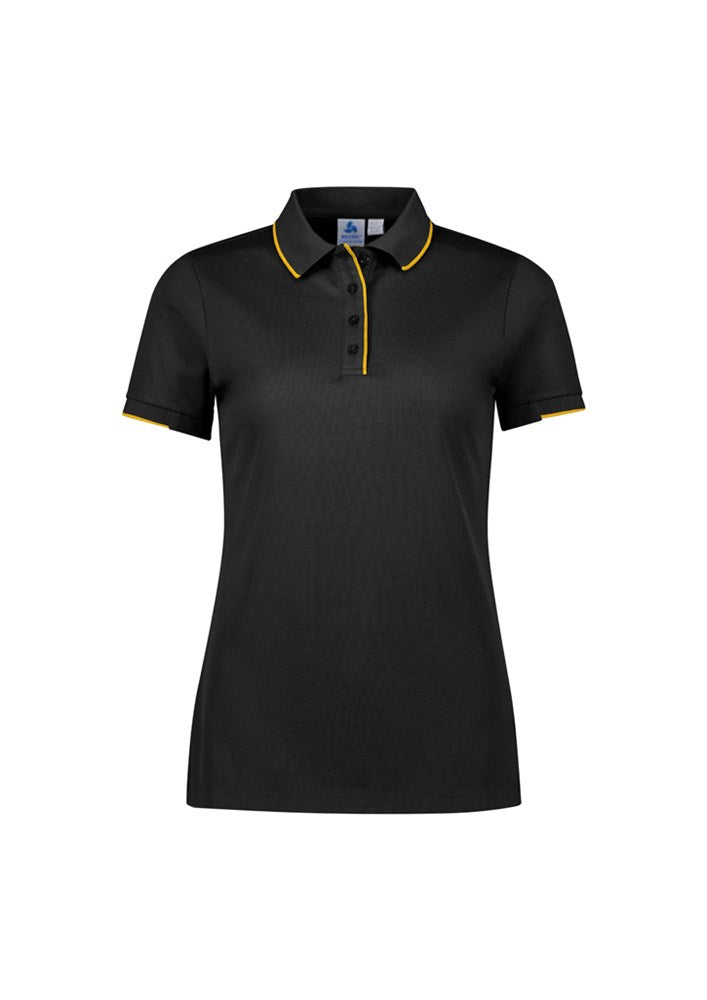 BIZ COLLECTION P313LS WOMENS FOCUS SHORT SLEEVE POLO