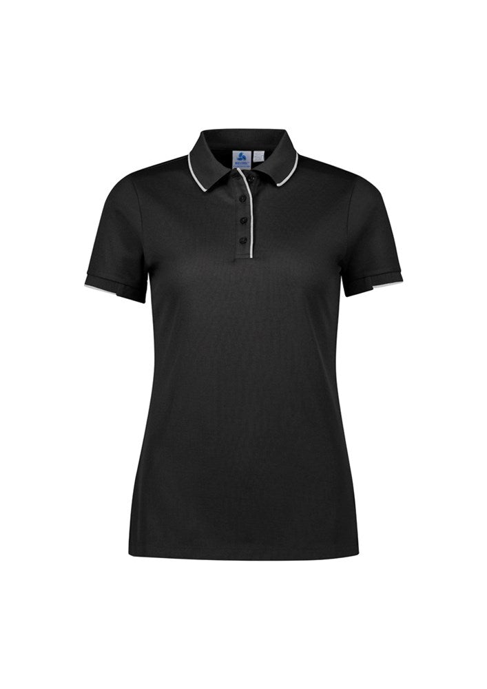 BIZ COLLECTION P313LS WOMENS FOCUS SHORT SLEEVE POLO