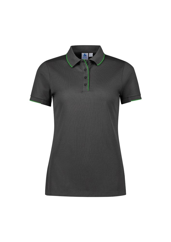 BIZ COLLECTION P313LS WOMENS FOCUS SHORT SLEEVE POLO