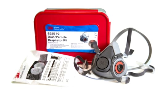 3M DUST/PARTICLE RESPIRATOR KIT 6225, (P2)