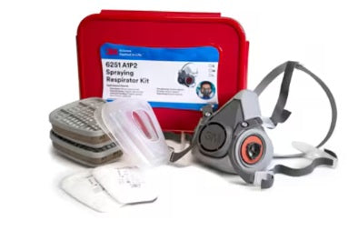 3M SPRAYING RESPIRATOR KIT 6251, (A1P2)