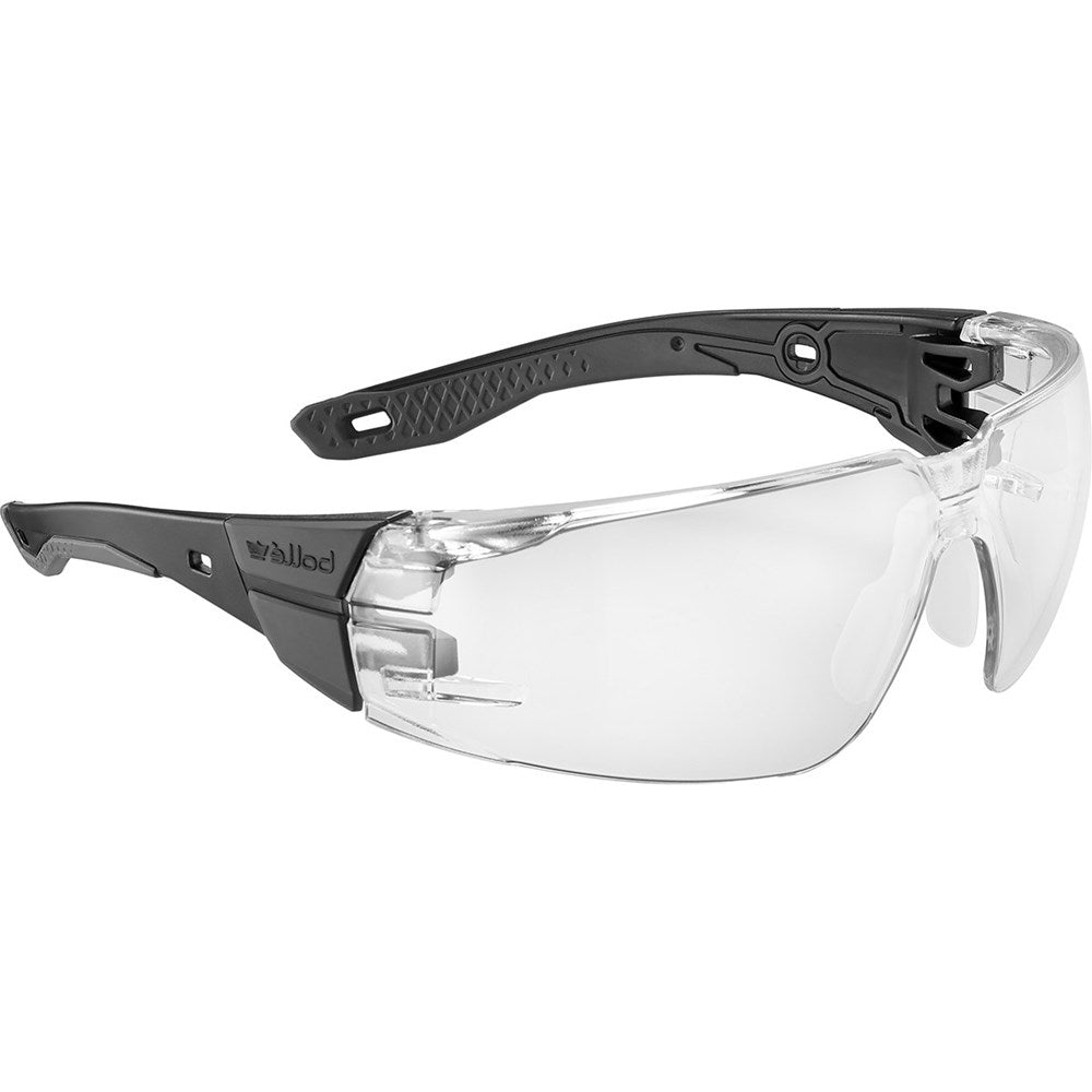 BOLLE RUSPSN10A RUSH+ 2.0 SMALL PLATINUM ASAF SAFETY GLASSES