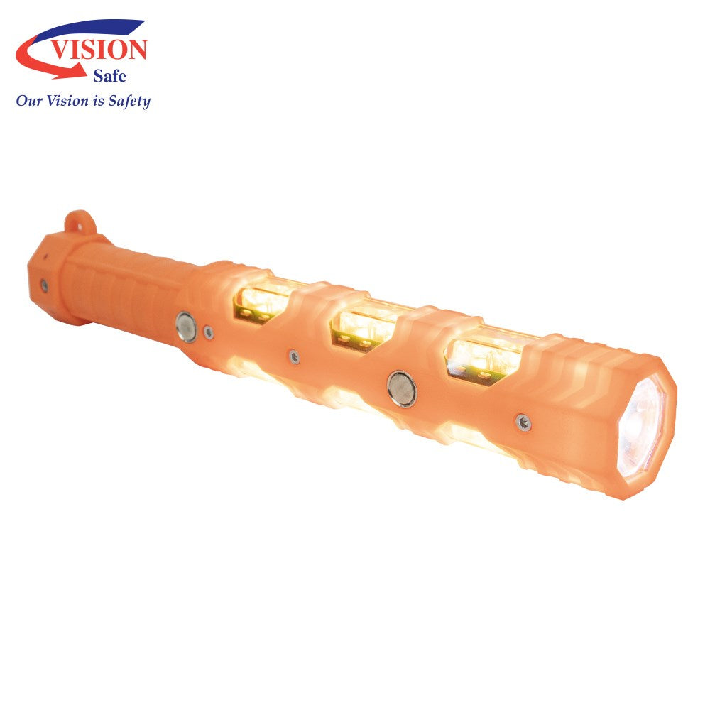 VISIONSAFE RECHARGEABLE LED TRAFFIC BATON WAND
