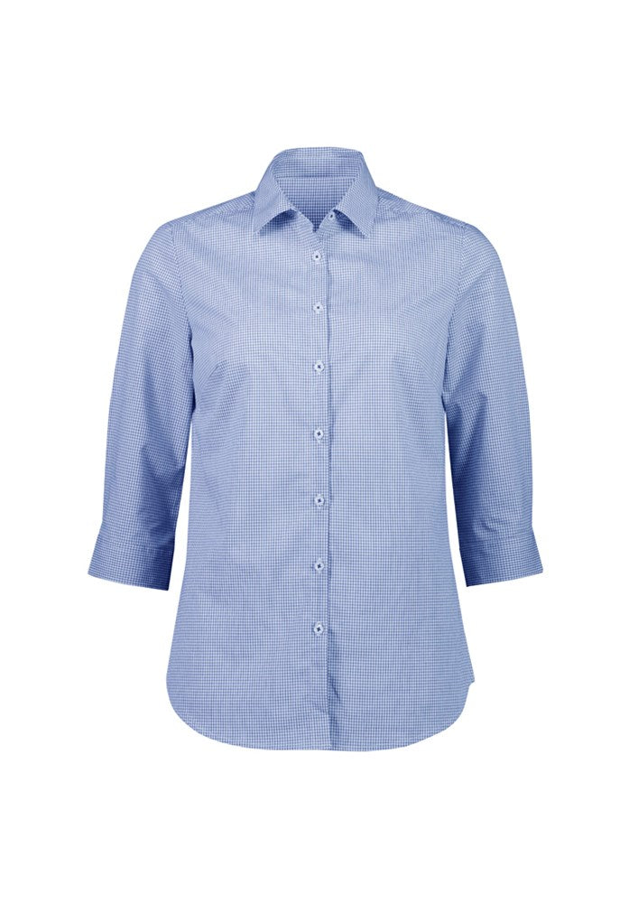 BIZ COLLECTION S338LT WOMENS BRISTOL 3/4 SLEEVE SHIRT