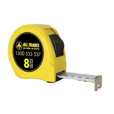 ALL TRADES 8m METRIC TAPE MEASURE - FREE with orders over $500