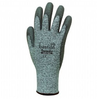 BASTION TARANTO BSG6312 HPPE CUT 5 RESISTANT GLOVES POLYURETHANE PALM COATING