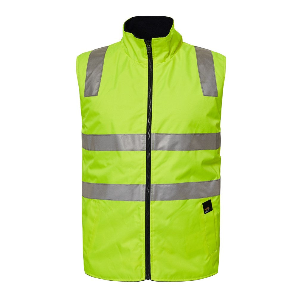 NCC WORKCRAFT WW9023 HI VIS REVERSIBLE VEST