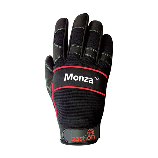 BASTION PBLG653 MONZA MECHANICS GLOVES - SYNTHETIC LEATHER
