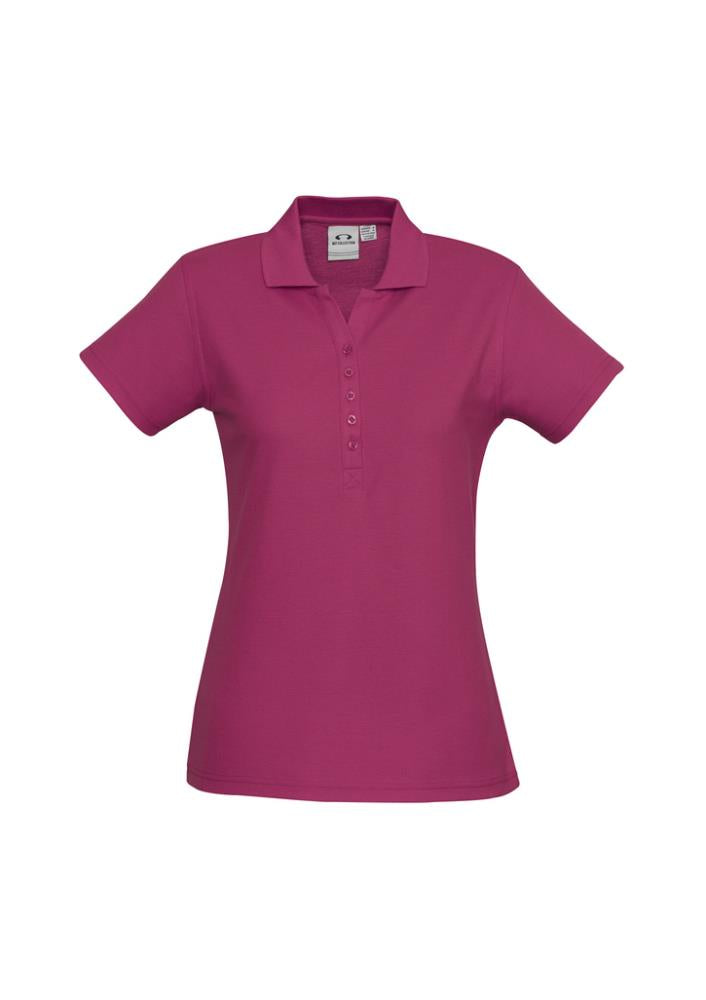 BIZ COLLECTION P400LS LADIES S/SL CREW CLASSIC PIQUE POLO
