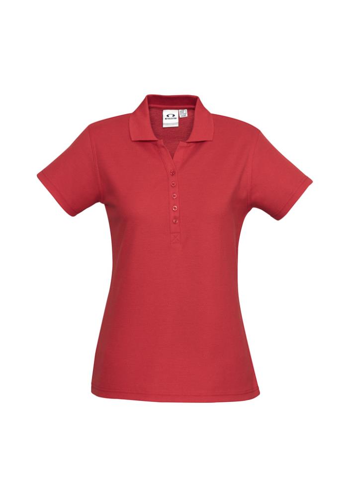 BIZ COLLECTION P400LS LADIES S/SL CREW CLASSIC PIQUE POLO