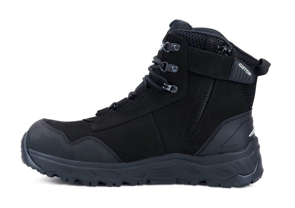 GATOR GWB6E GOLIATH MID SAFETY BOOTS - ZIP SIDE