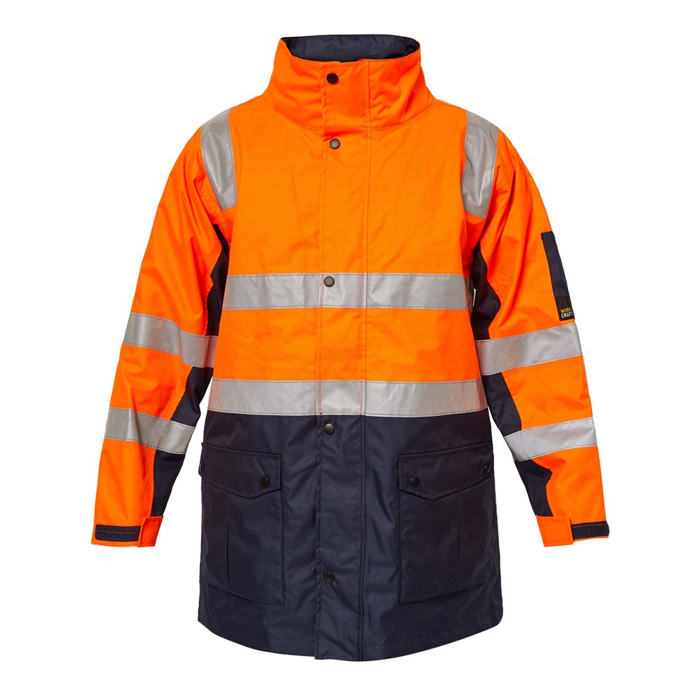WORKCRAFT WW9015 HI VIS REFELCTIVE JACKET