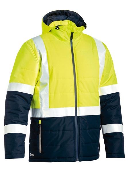 BISLEY BJ6929HT REFLECTIVE HI VIS PUFFER JACKET