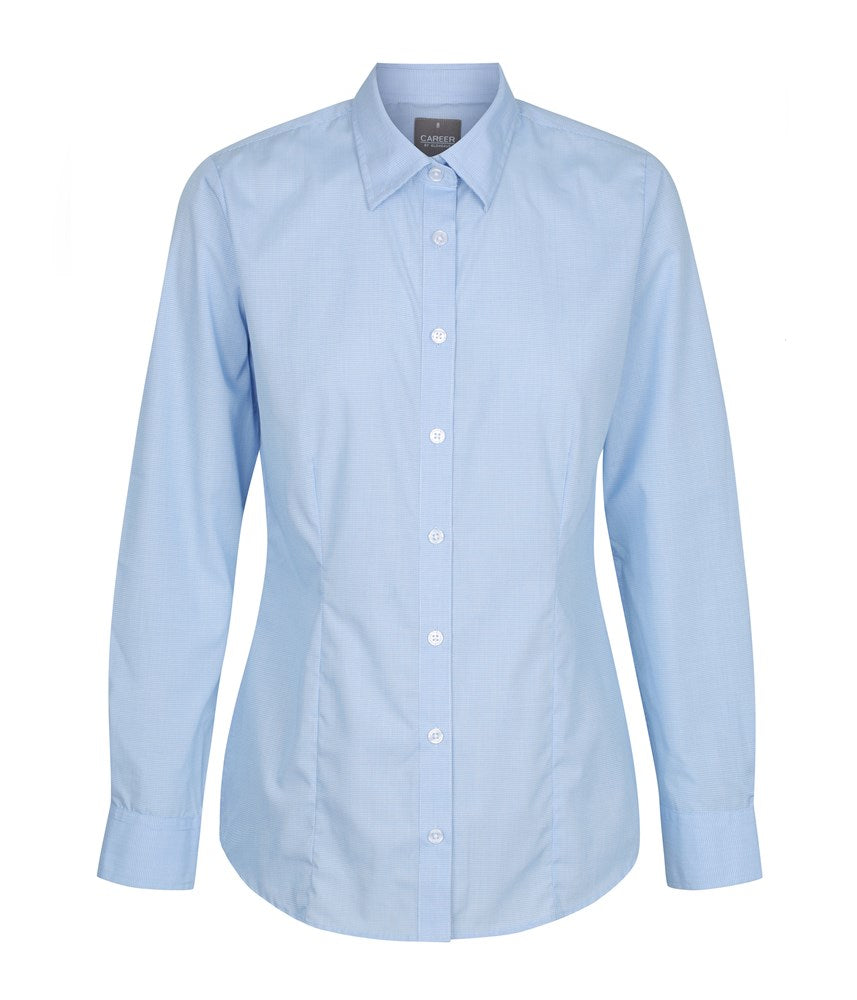 GLOWEAVE 1267WL LADIES PUPPY TOOTH L/SL BLOUSE