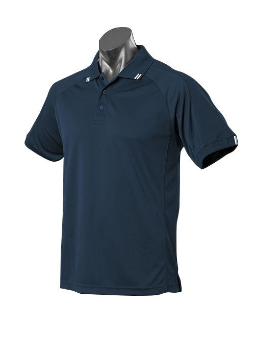 AUSSIE PACIFIC 1308 MENS S/SL FLINDERS POLO