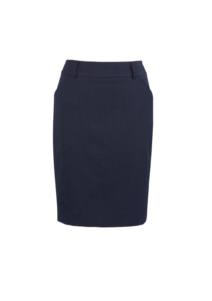 BIZ CORPORATES 20115 WOMENS MULTI PLEAT SKIRT