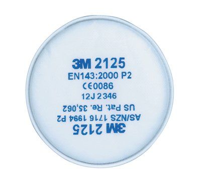 3M PARTICULATE FILTER 2125 P2