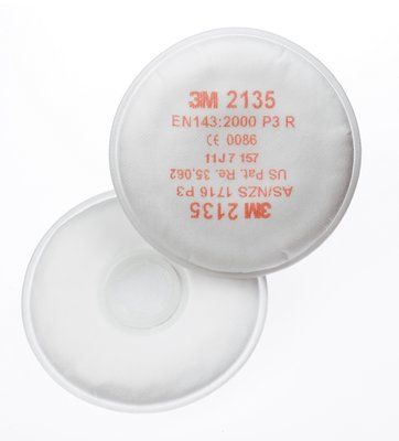 3M PARTICULATE FILTER 2135, P2/P3