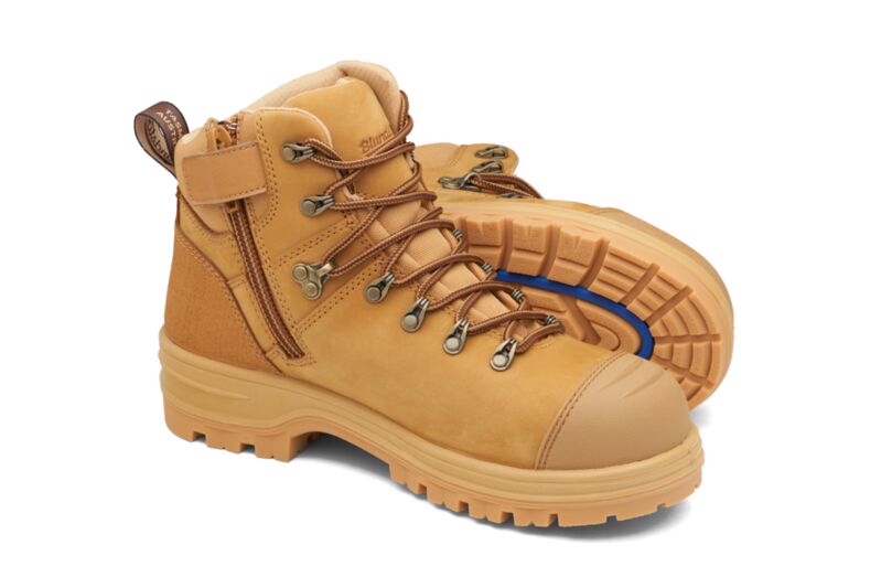 BLUNDSTONE 243 SAFETY HIKER BOOT ZIP SIDE All Trades Safety