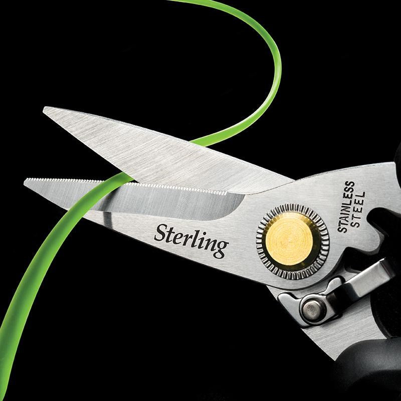 STERLING 185MM BLACK PANTHER INDUSTRIAL SNIPS 29-701
