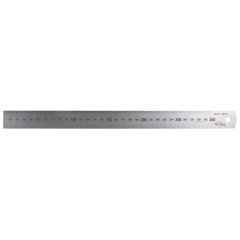 STERLING 300MM/12IN STAINLESS STEEL RULER