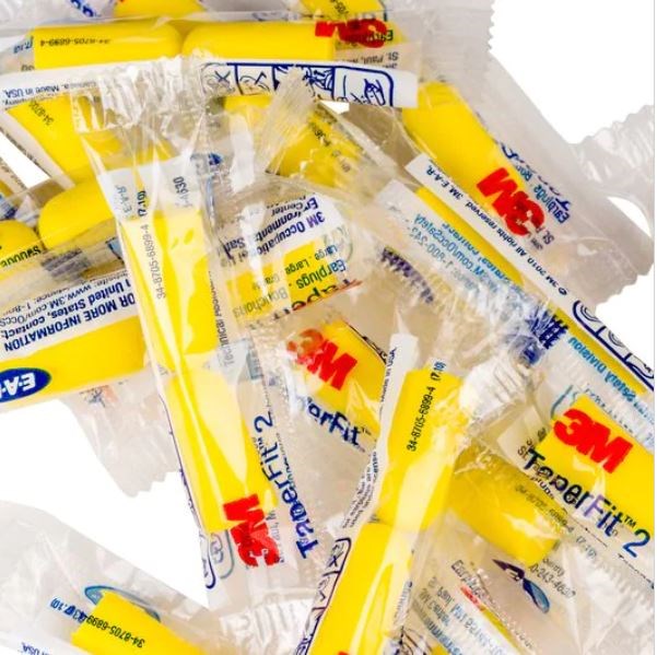 3M E-A-RSOFT 312-1219 TAPERFIT 2 REGULAR UNCORDED EARPLUGS-26dB CLASS 5