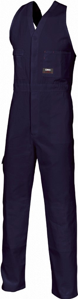 DNC 3121 COTTON DRILL ACTION BACK OVERALL