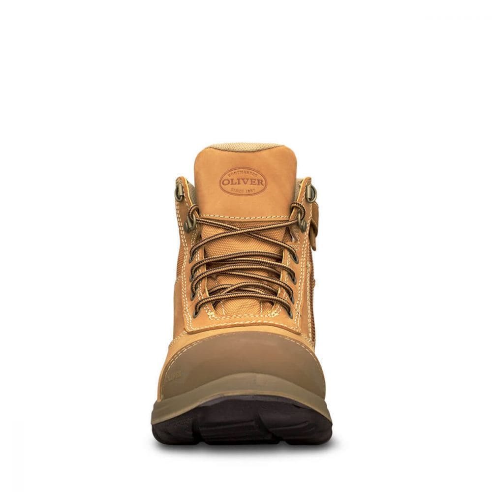 OLIVER 34-662 SAFETY BOOT NUBUCK-ZIP SIDE