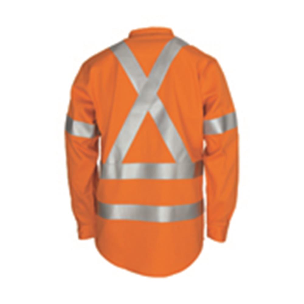 DNC 3408 PATRON SAINT L/SL REFLECTIVE HI VIS FR/ARC RATED C/F SHIRT
