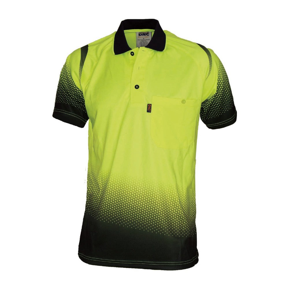 DNC 3568 S/SL OCEAN SUBLIMATED POLO SHIRT