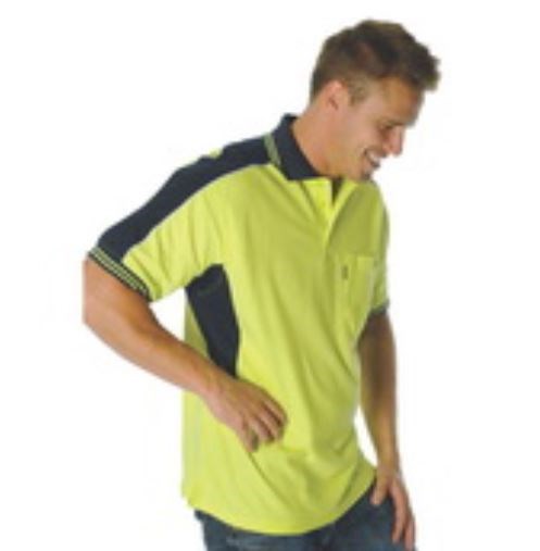 DNC 3895 S/SL CONTRAST PANEL POLO