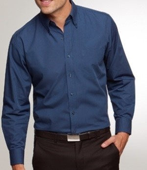CITY COLLECTION 4102LS L/SL MENS MICRO CHECK SHIRT