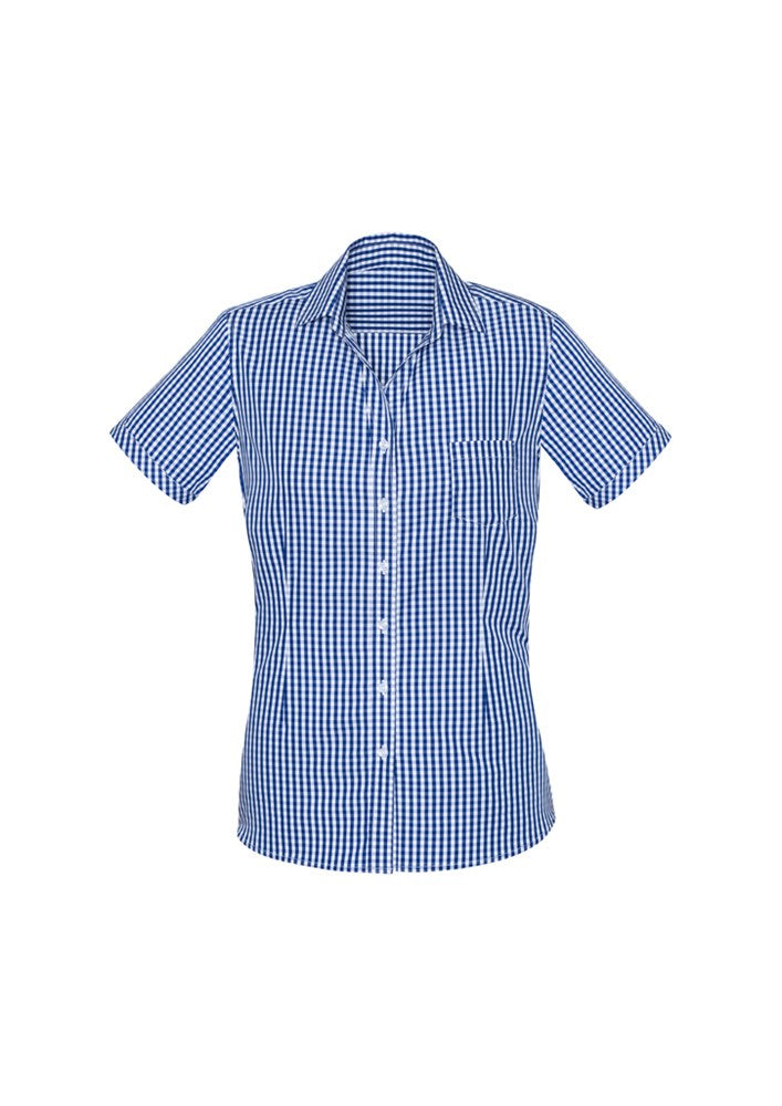 BIZ CORPORATES 43412 WOMENS SPRINGFIELD SHORT SLEEVE SHIRT
