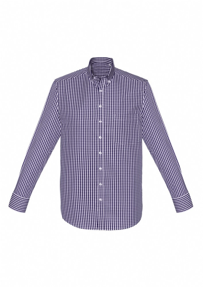 BIZ CORPORATES 43420 MENS L/SL SPRINGFIELD SHIRT