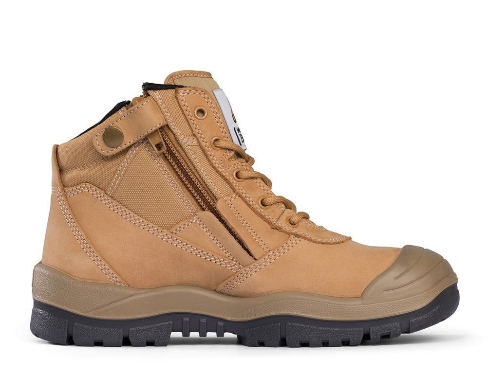 MONGREL 461050 SAFETY BOOT ZIP SIDE WITH SCUFF CAP