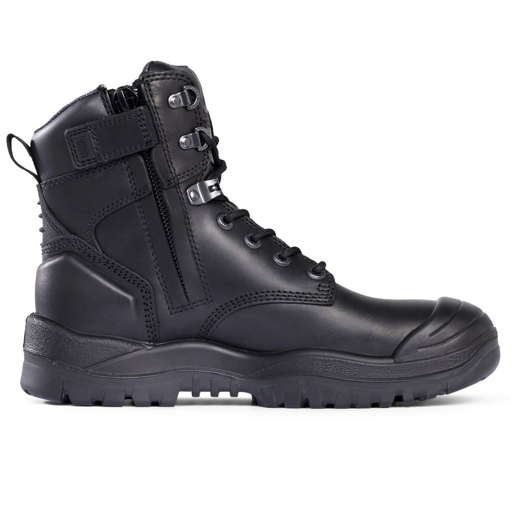 MONGREL 561020 HIGH ANKLE ZIPSIDER SAFETY BOOTS
