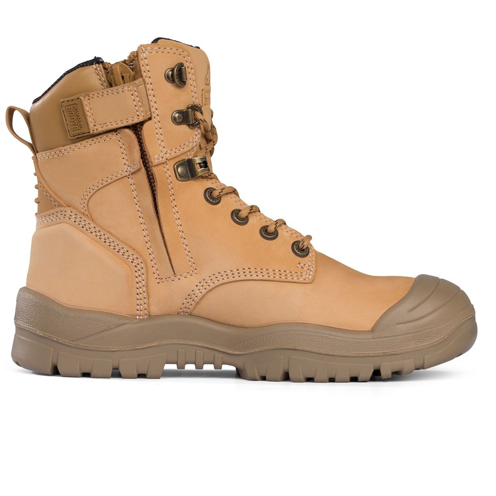MONGREL 561050 HIGH ANKLE ZIPSIDER SAFETY BOOTS