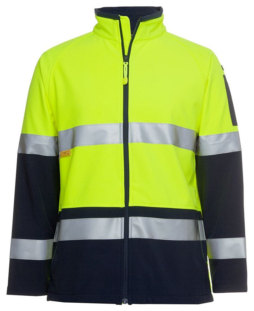 JB'S 6D4LJ REFLECTIVE HI VIS SOFTSHELL JACKET