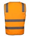 JB'S DAY/NIGHT VIC RAIL COMPLIANT ZIP FRONT SAFETY VEST